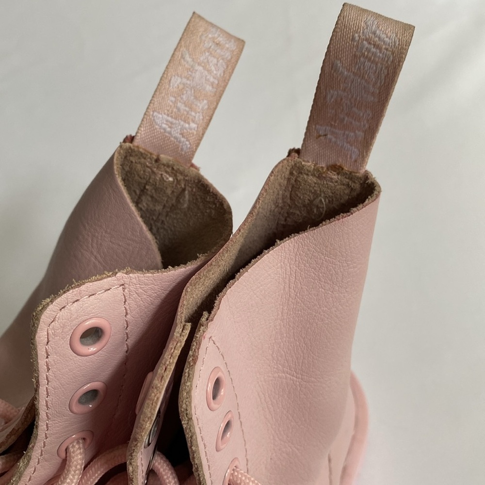 Dr. Martens Shoes 1460 Pascal Women's Pink Chalk Boots Moto size 5 - Picture 14 of 16